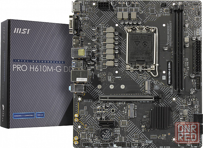 MSI PRO H610M-G Донецк - изображение 1