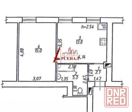 Продам 1к.кв Оцкб + гараж Ленинский р-он Донецк - изображение 7