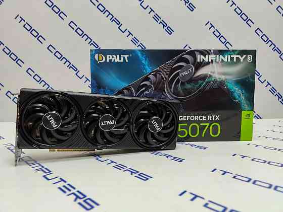 Видеокарта Palit GeForce Rtx 5070 Infinity 3 12Гб Донецк