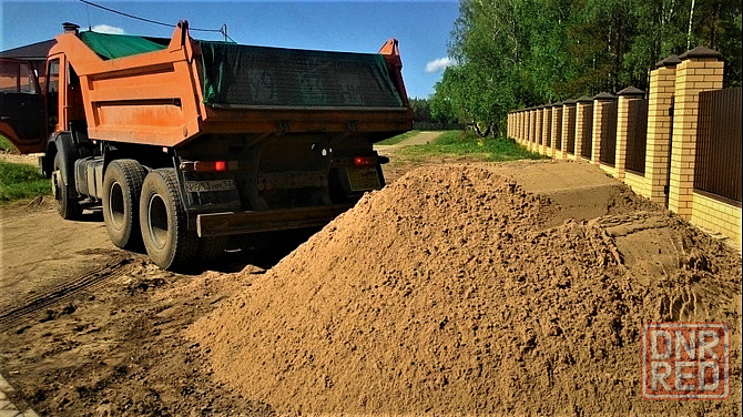 Песок, доломитный шебень, гранитный щебень, граншлак, доставка Донецк - изображение 1
