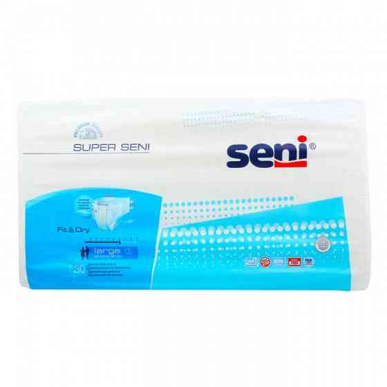 Подгузники для взрослых Seni standard air large 3 размер L 30 шт Мариуполь