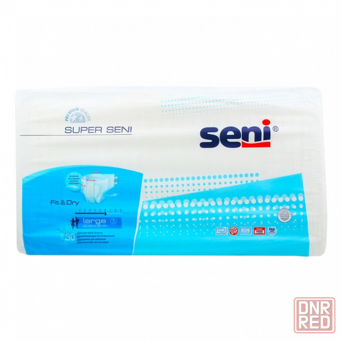 Подгузники для взрослых Seni standard air large 3 размер L 30 шт Мариуполь - изображение 2