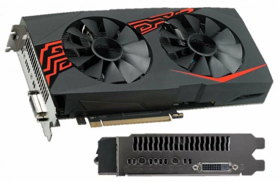 видеокарта ASUS Radeon RX 470 4гб Донецк