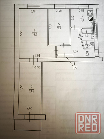 Продам 3-ком.кв. на Привокзальной площади Донецк - изображение 2
