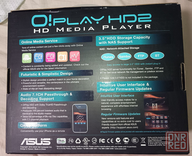 Медиаплеер asus OPlay HD2 Донецк - изображение 7