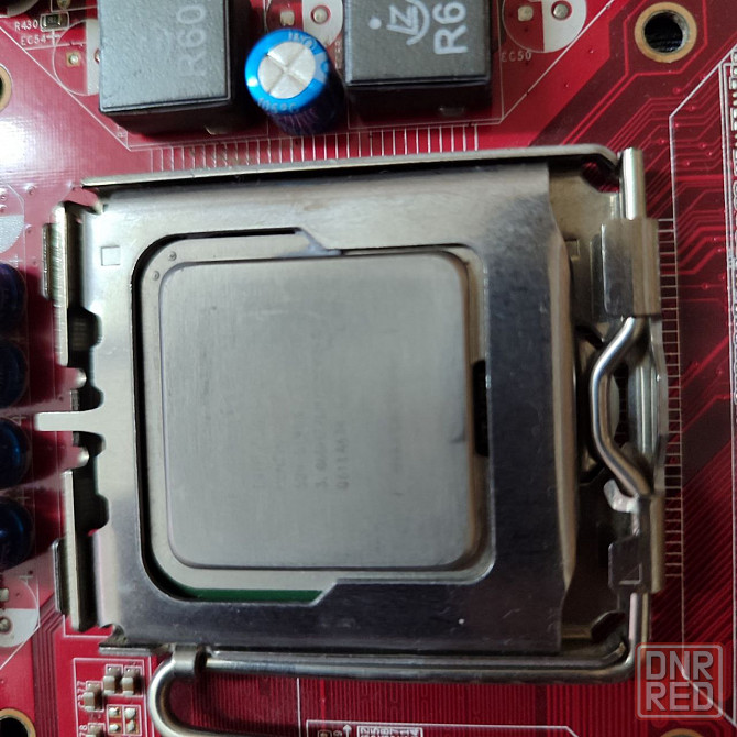 Материнская плата MS-7176 (s775) + процессор Донецк - изображение 4
