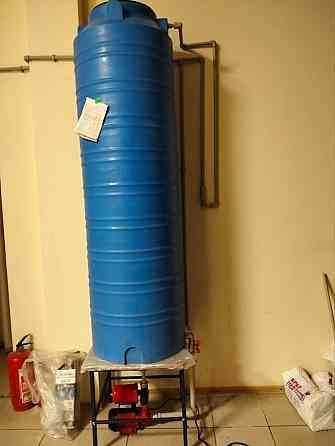 Установка бойлеров, насосов с накопительным баком Донецк