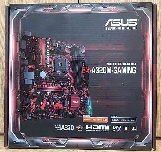 Материнская плата Asus EX-A320M-GAMING (sAM4, AMD A320) Донецк
