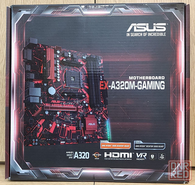 Материнская плата Asus EX-A320M-GAMING (sAM4, AMD A320) Донецк - изображение 1