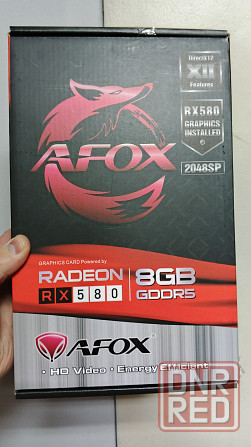 Видеокарта AMD Afox RX 580 8 Gb Донецк - изображение 1