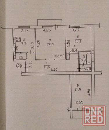 Продажа 3 -ком.кв Донецк, Калининский р-н Донецк - изображение 9