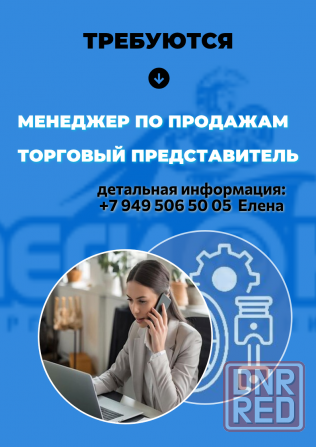 Менеджер по продажам / Торговый представитель Макеевка - изображение 1