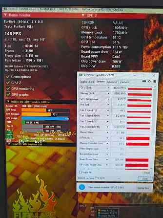 Видеокарта KFA RTX 3070 8GB GDDR6 (SAMSUNG) Донецк