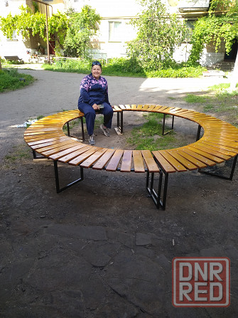 Лавочка для парка 1,6м Енакиево - изображение 6
