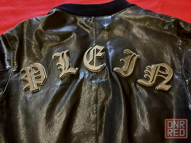 Кожаный бомбер Philipp Plein - Италия - Оригинал Донецк - изображение 5