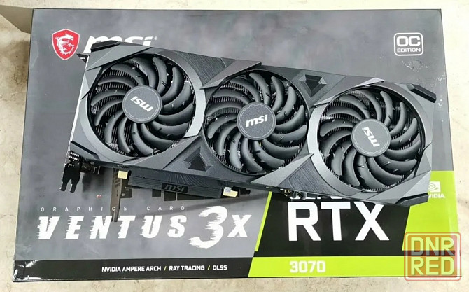 MSI RTX 3070 VENTUS 3x OC 8Gb Донецк - изображение 1