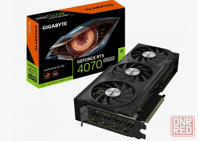 Видеокарта NVIDIA GeForce RTX 4070 Super Gigabyte Windforce OC Донецк - изображение 1