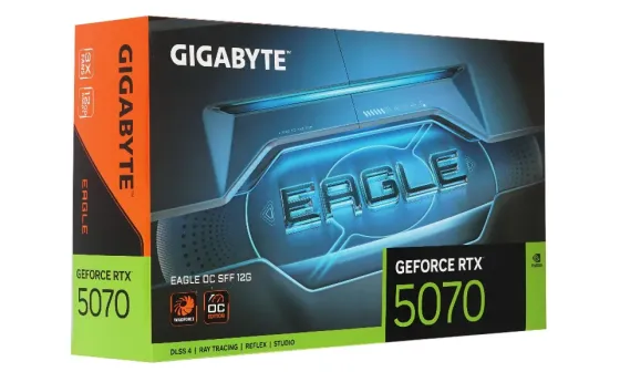 Видеокарта NVIDIA GeForce RTX 5070 (12GB GDDR7) Gigabyte Eagle OC SFF Донецк