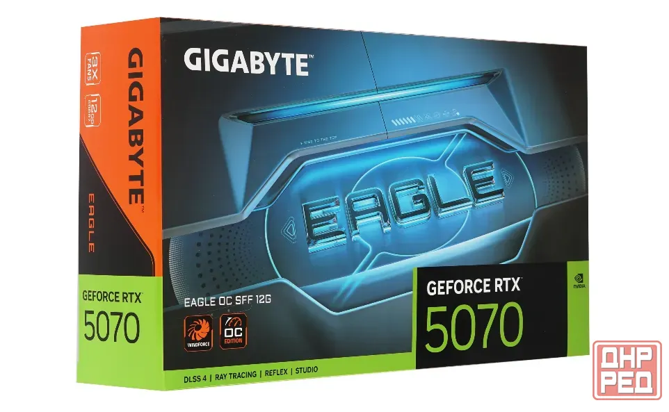 Видеокарта NVIDIA GeForce RTX 5070 (12GB GDDR7) Gigabyte Eagle OC SFF Донецк - изображение 2