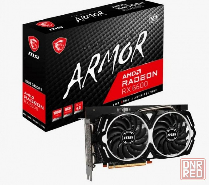 Видеокарта AMD Radeon RX 6600 MSI Armor Донецк - изображение 1