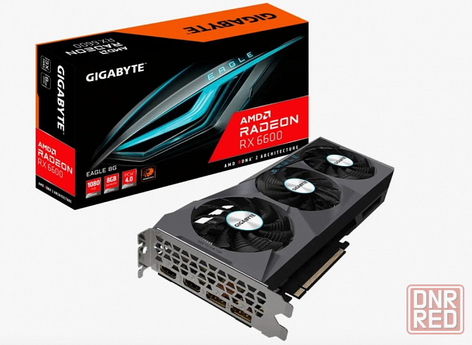 Видеокарта AMD Radeon RX 6600 Gigabyte Eagle Донецк - изображение 1