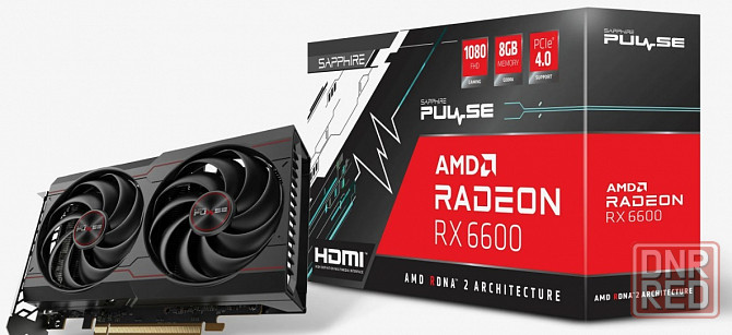 Видеокарта AMD Radeon RX 6600 Sapphire Pulse Донецк - изображение 1