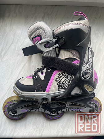 Детские раздвижные роликовые коньки Rollerblade Spitfire Flash G Донецк - изображение 2