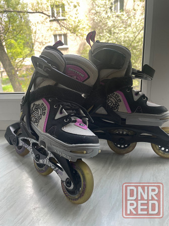 Детские раздвижные роликовые коньки Rollerblade Spitfire Flash G Донецк - изображение 1