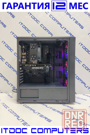 Игровой Пк Intel I3 12400F/16GB.DDR4/512GB/RTX 2060 Super Донецк - изображение 2