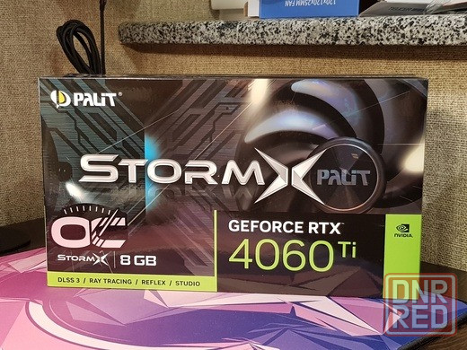 Лучшая Видеокарта за 39.000, RTX 4060ti 8GB. Новая гарантия Донецк - изображение 1