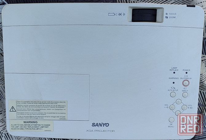 Проектор Sanyo PLC-XU350A (LCD, 1024 x 768, 3500 лм) Донецк - изображение 3
