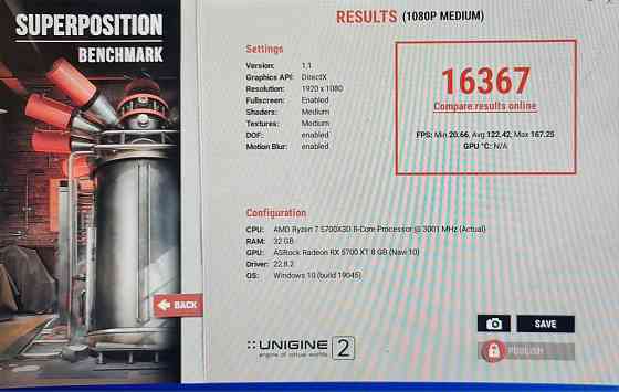 Видеокарта RX 5700xt Донецк