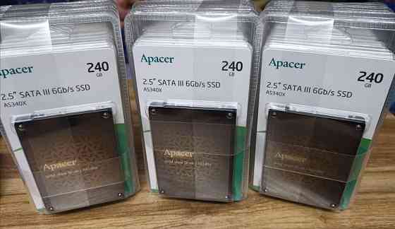 SSD накопитель Apacer AS340X 240ГБ, 2.5", SATA III Донецк