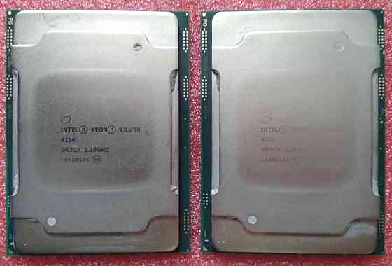 Xeon Silver 4114 Processor 2.20 GHz (up 3.00GHz, 13.75M Cache) Socket 3647 - Обмен на 80шт озу нераб Донецк