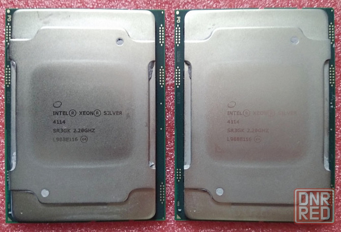 Xeon Silver 4114 Processor 2.20 GHz (up 3.00GHz, 13.75M Cache) Socket 3647 - Обмен на 80шт озу нераб Донецк - изображение 1