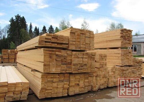 Доска брус обрезная, полуобрезь Донецк - изображение 1