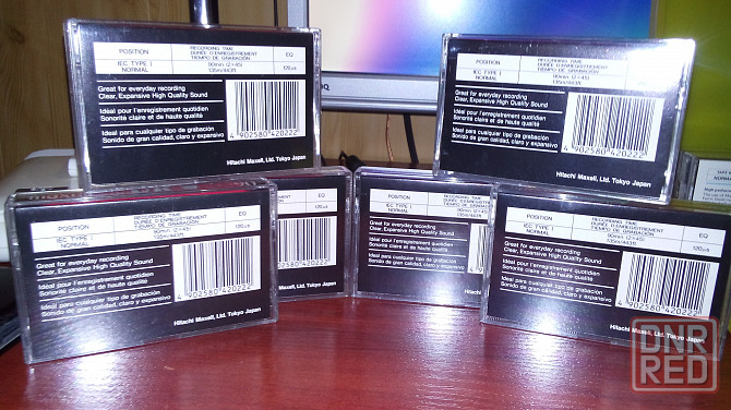 Аудио кассеты Maxell UR Донецк - изображение 3