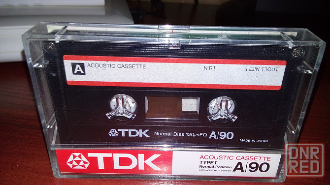 Аудио кассета TDK A 90 вариант 1 Донецк - изображение 1