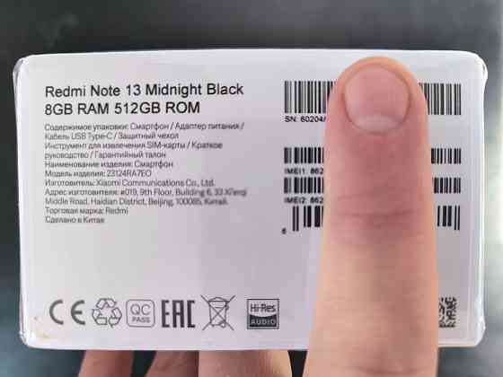 Новый запечатанный! Redmi Note 13 4G 8/512 NFC Донецк
