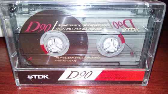 Аудио кассета TDK D 90 вариант 1 Донецк