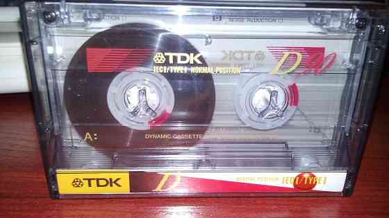 Аудио кассета TDK D 90 вариант 2 Донецк