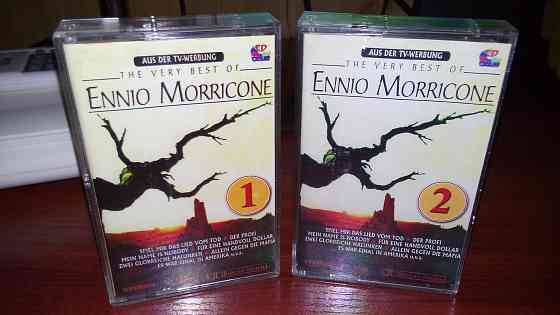 Аудио кассеты Ennio Morricone 2 шт. Донецк