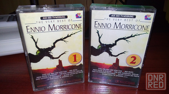 Аудио кассеты Ennio Morricone 2 шт. Донецк - изображение 1