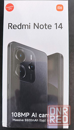 Новый запечатанный! Redmi Note 14 4G 8/256 NFC Донецк - изображение 1