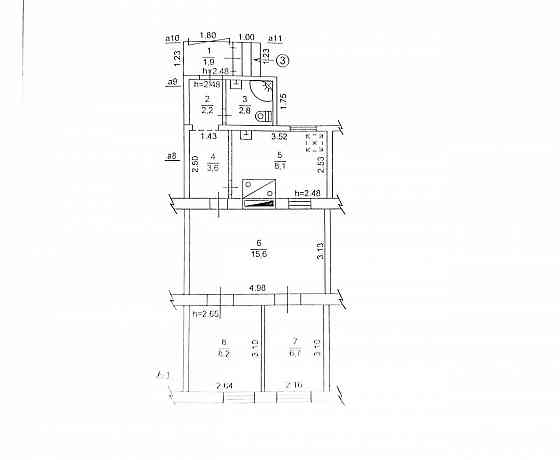 Продажа 3-х комнатной квартиры на земле в Пролетарском районе Донецка (ор-р 11 гор. больница) Донецк