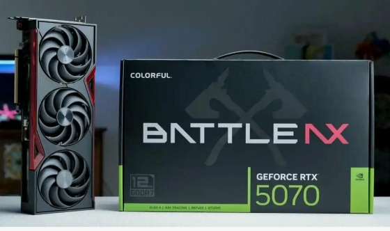 Видеокарта NVIDIA GeForce RTX 5070 (12GB GDDR7) Colorful BattleAX Донецк