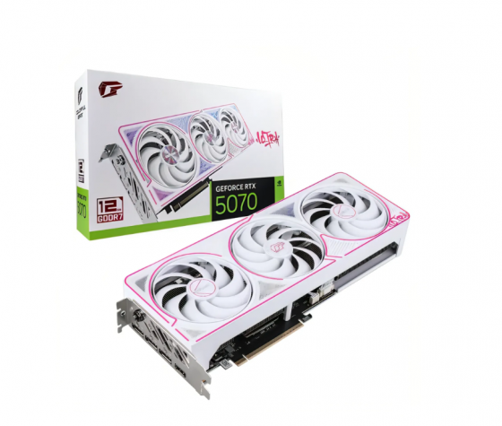Видеокарта NVIDIA GeForce RTX 5070 (12GB GDDR7) Colorful iGame Ultra W OC Донецк
