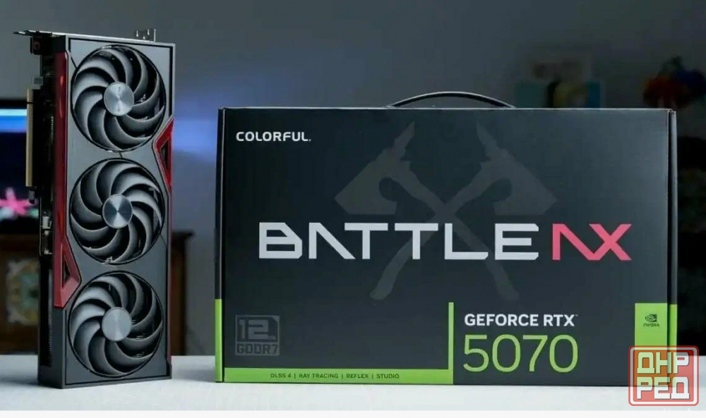 Видеокарта NVIDIA GeForce RTX 5070 (12GB GDDR7) Colorful BattleAX Донецк - изображение 1