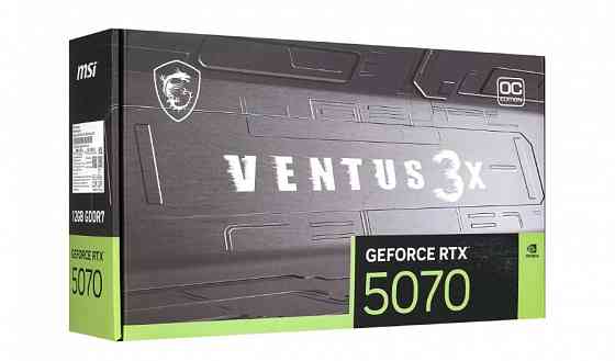 Видеокарта NVIDIA GeForce RTX 5070 MSI Ventus 3X Донецк
