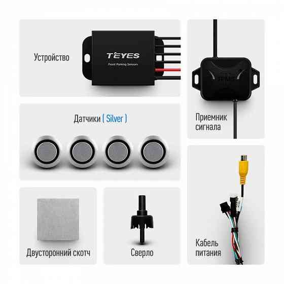 Парктроники Teyes R1 белые Донецк